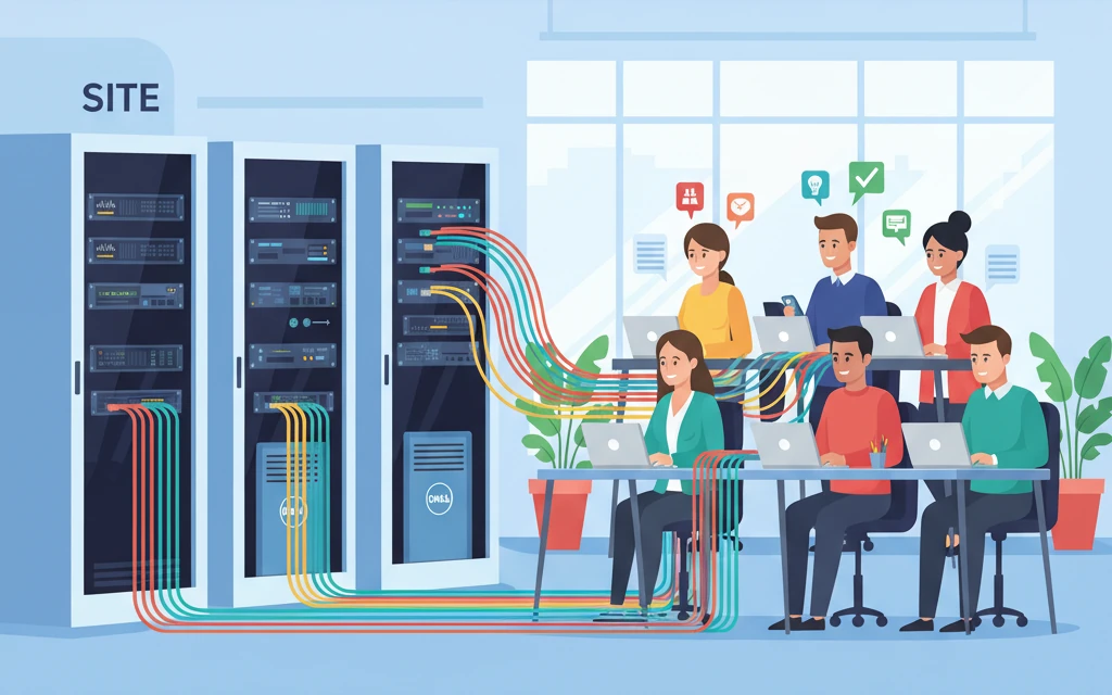 Empresa con redes Cisco
