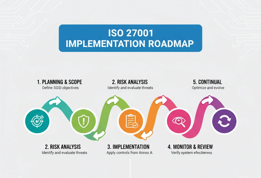 Sello de confianza ISO 27001 Roadmap
