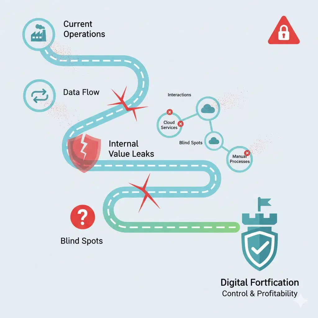 Fugas de valor internas roadmap