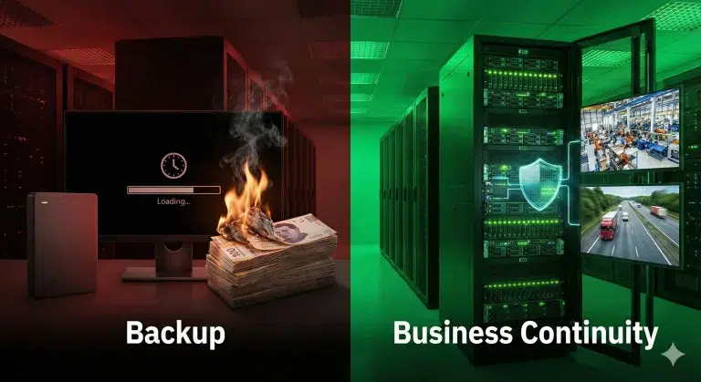 Backups vs continuidad