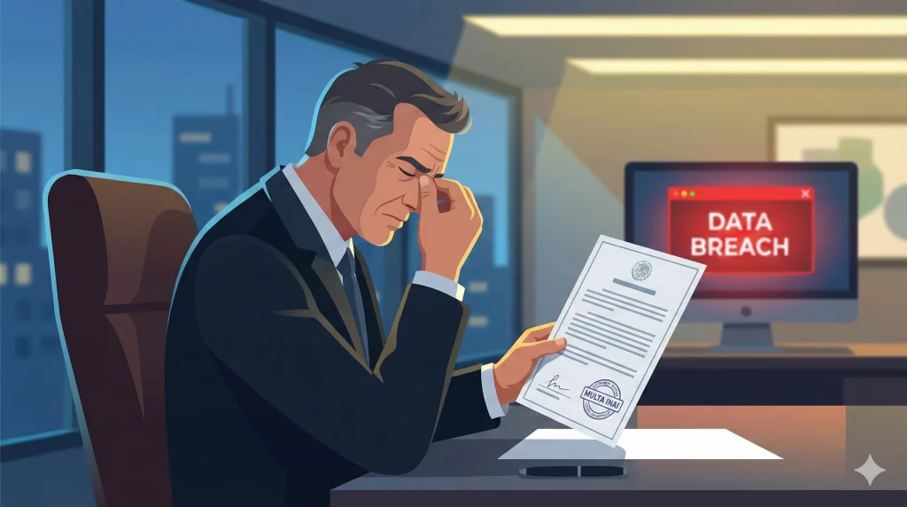 Ejecutivo preocupado por multa del INAI