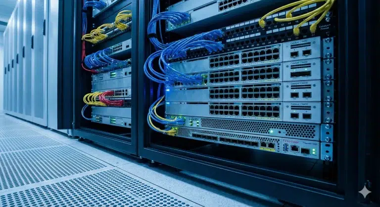 Infraestructura de red para minería