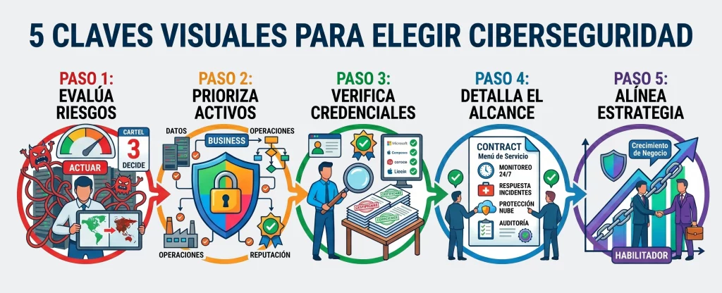 Cómo decidir contratar apoyo externo en ciberseguridad