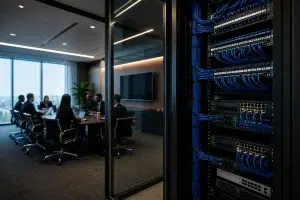 Instalación profesional de voz y datos para oficinas