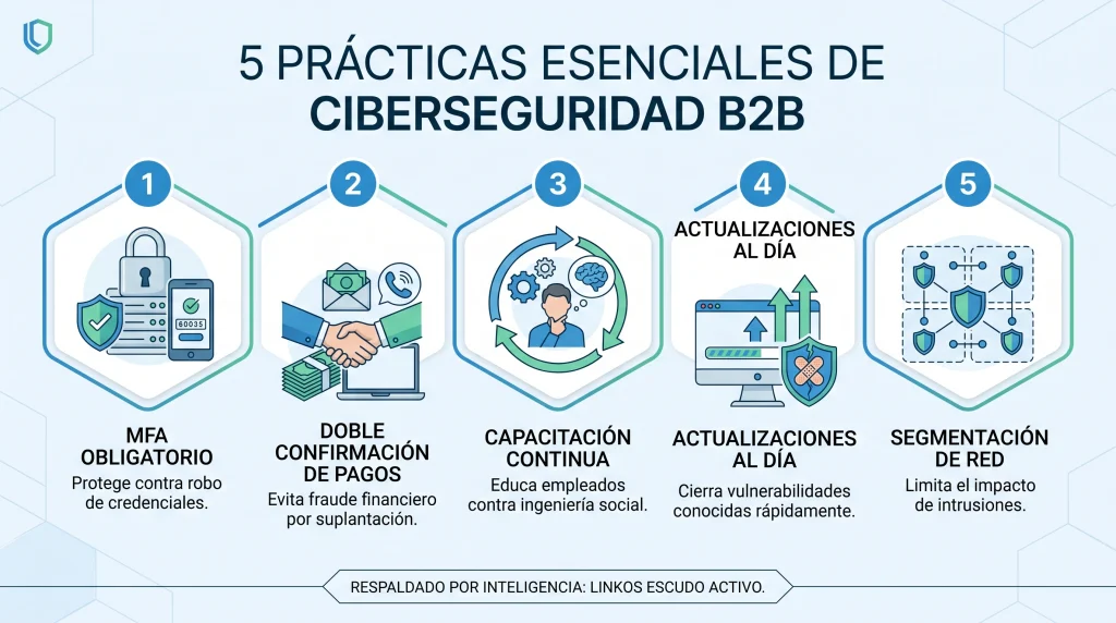 Buenas Prácticas de ciberseguridad empresarial